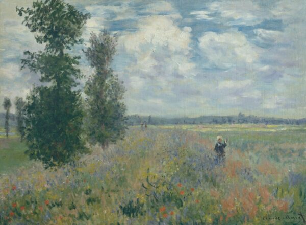 Champs de coquelicots près d’Argenteuil 1875 – Claude Monet Claude Monet 105x70