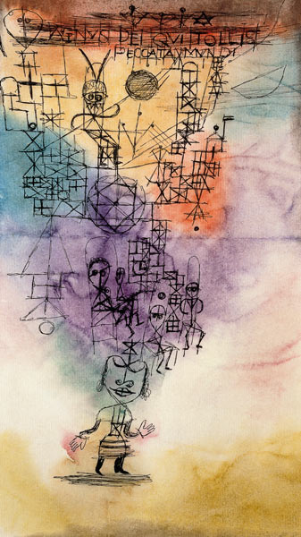 Agnus Dei, qui tollis peccata mundi – Paul Klee Paul Klee 70x120