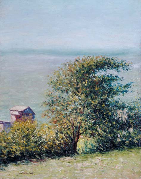 À la mer à Villerville – Caillebotte Gustave Caillebotte 70x85