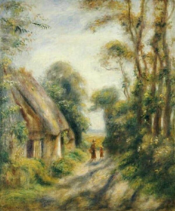 A la périphérie de Berneval – Pierre-Auguste Renoir Pierre-Auguste Renoir 70x85