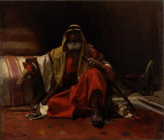 Un cheik arabe – Léon Bonnat Léon Bonnat 85x75