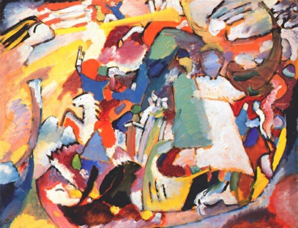 Ange du Jugement dernier 1911 – Vassily Kandinsky Vassily Kandinsky 85x75