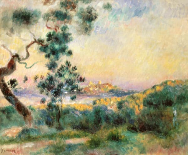 Vue d’Antibes – Pierre-Auguste Renoir Pierre-Auguste Renoir 85x75