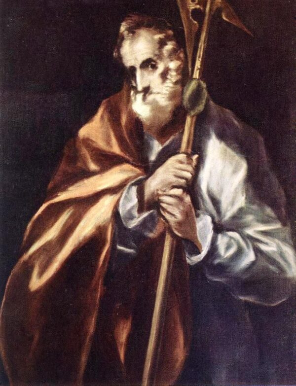 Apostle St. Thaddeus (Jude) – El Greco El Greco 70x85