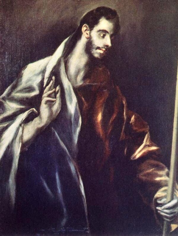 Apostle St. Thomas – El Greco El Greco 70x85