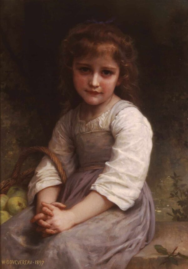 Pommes – William Bouguereau William Bouguereau 70x105