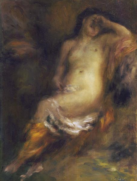 Baigneur enfoncé dans le sommeil – Pierre-Auguste Renoir Pierre-Auguste Renoir 70x85