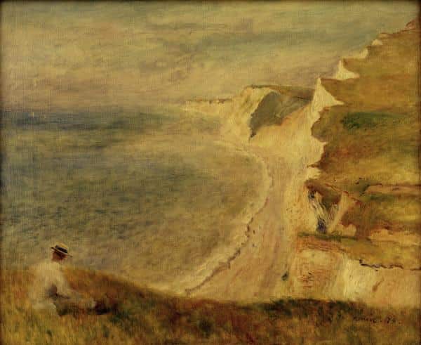 Falaise près de Pourville – Pierre-Auguste Renoir Pierre-Auguste Renoir 85x75