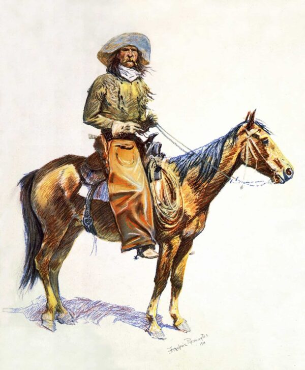 Cow-boy de l’Arizona – Frederic Remington Frederic Remington 70x85