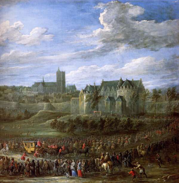 Arrivée de Christina de Suède à Bruxelles – David The Younger Teniers David Teniers le Jeune 70x70