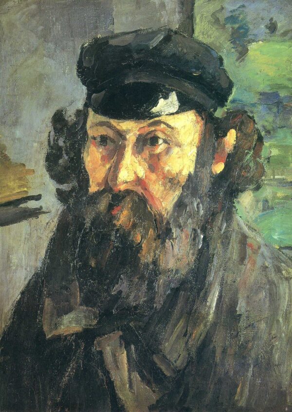 Auto-portrait avec le chapeau – Paul Cézanne Paul Cézanne 70x105