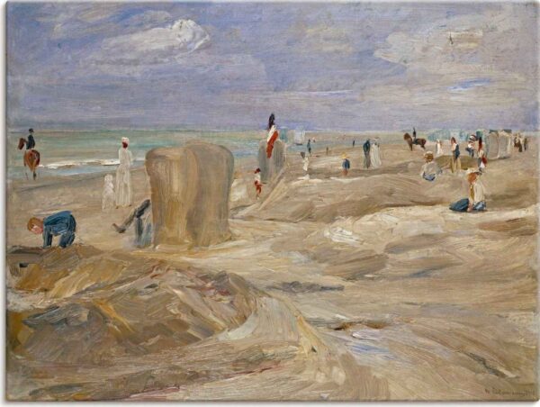 Plage à Noordwijk – Max Liebermann Max Liebermann 85x75