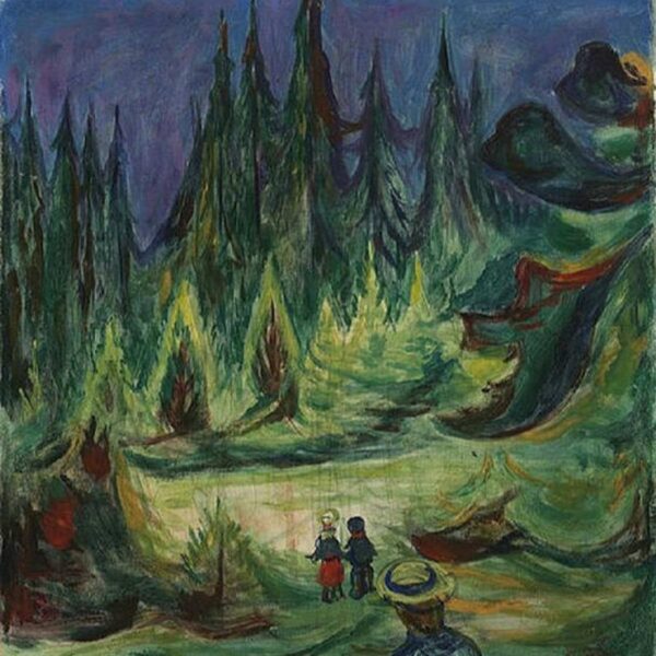 La forêt enchantée – Edvard Munch Edvard Munch 70x70