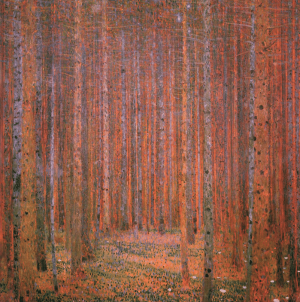 Forêt de sapins I – Gustav Klimt Gustav Klimt 70x70