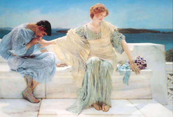 Ne me demandez pas plus – Lawrence Alma-Tadema Lawrence Alma-Tadema 105x70