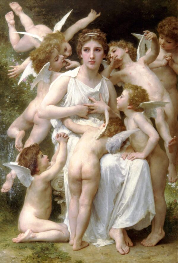 Agression – William Bouguereau William Bouguereau 70x105