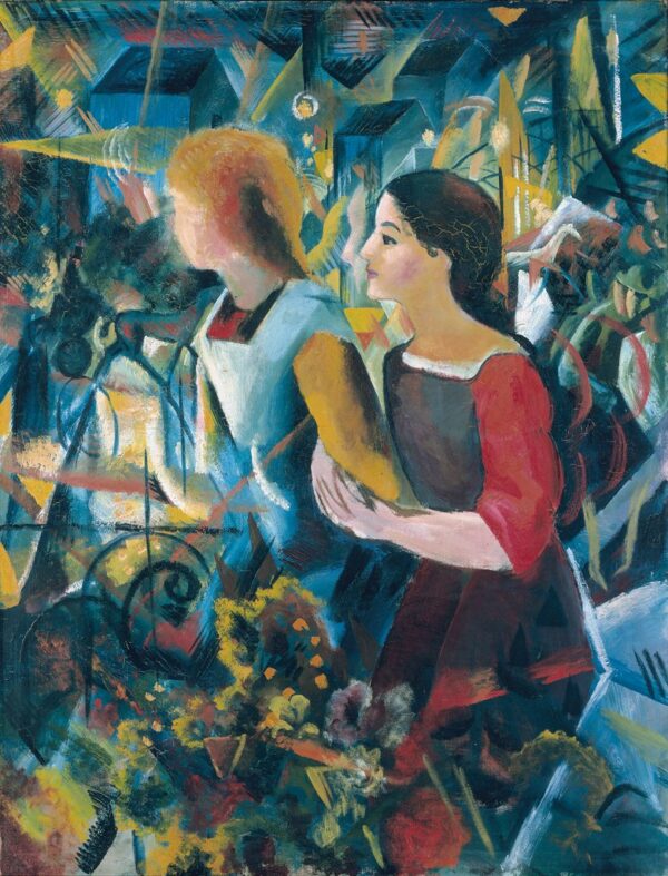 Deux filles – August Macke August Macke 70x85