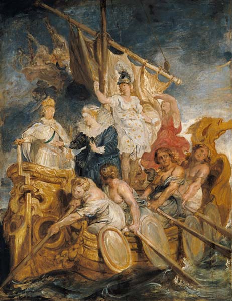 La Majorité de Louis XIII – Peter Paul Rubens Peter Paul Rubens 70x85