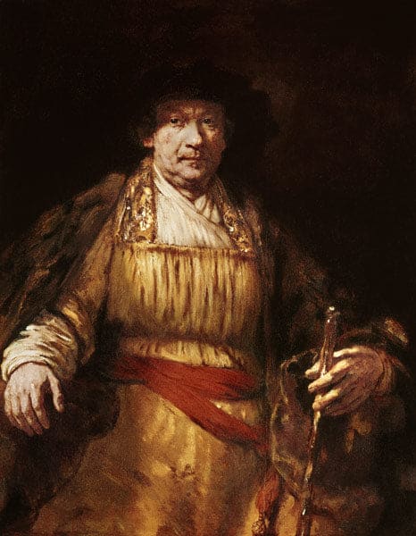 Auto-portrait III – Rembrandt van Rijn Rembrandt van Rijn 70x85