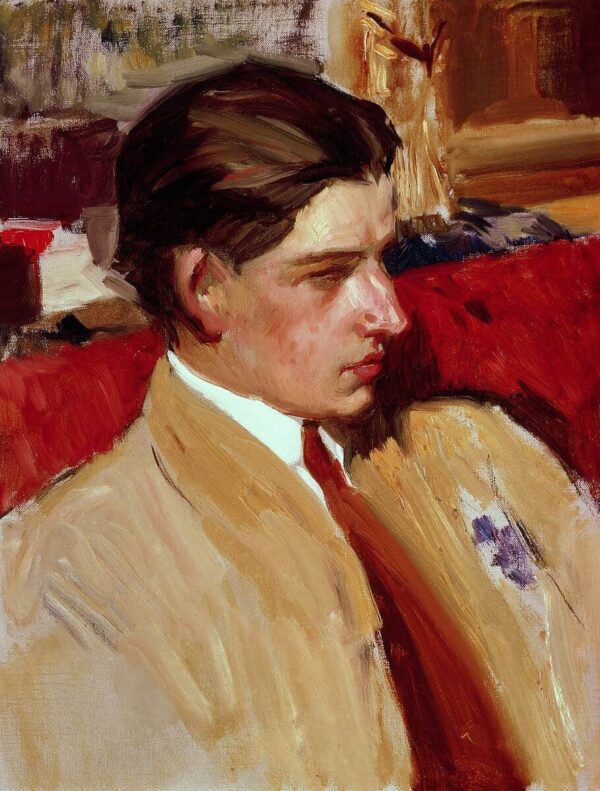 Autoportrait de profil – Sorolla Joaquín Sorolla 70x85