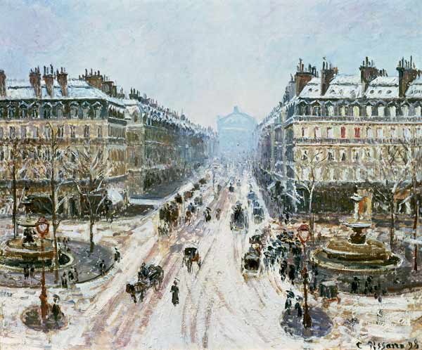 Avenue de l’Opéra – Edouard Manet Édouard Manet 85x75