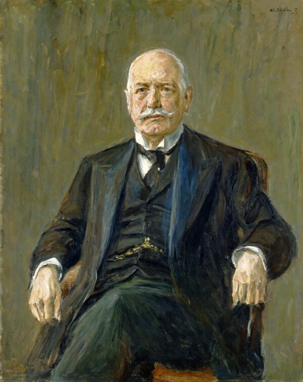 Prince Bernhard von Bulow (1849-1929) – Max Liebermann Max Liebermann 70x85