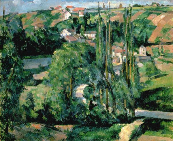 Cote du Galet, at Pontoise – Paul Cézanne Paul Cézanne 85x75