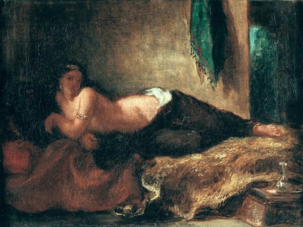 Odalisque – Eugène Delacroix Eugène Delacroix 85x75