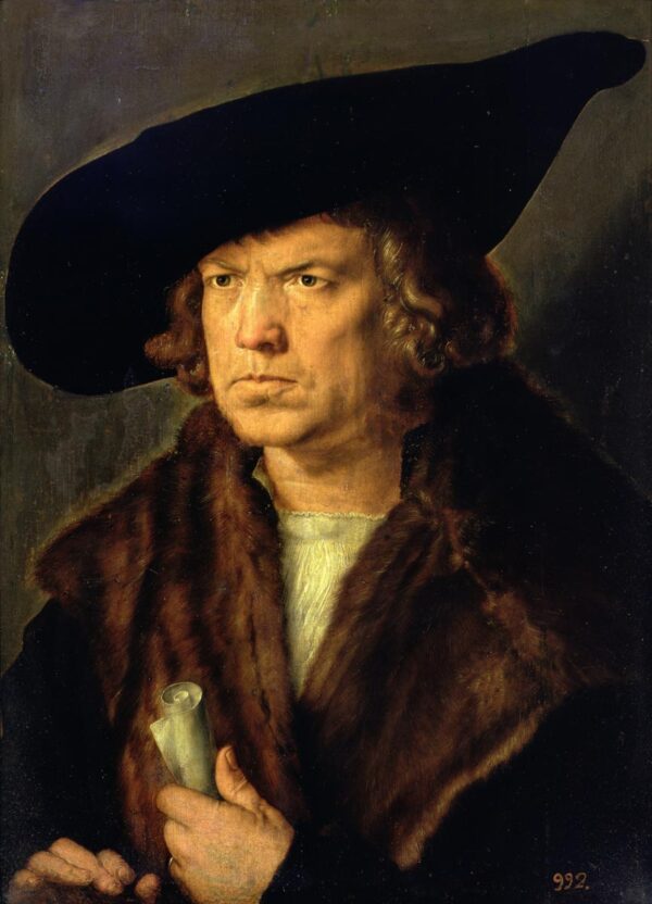 Portrait d’un homme – Albrecht Dürer Albrecht Dürer 70x105