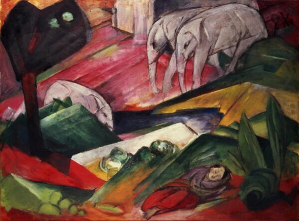 Rêve – Franz Marc Franz Marc 105x70