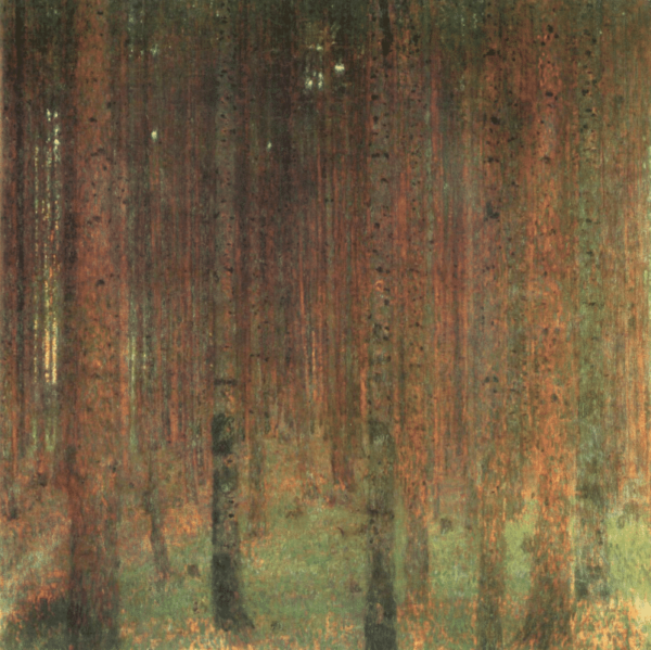 Forêt de pins II – Gustav Klimt Gustav Klimt 70x70