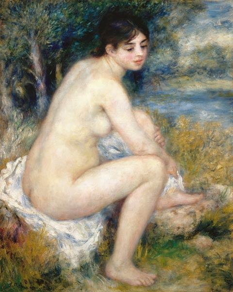 Bains, lui le pied séchant – Pierre-Auguste Renoir Pierre-Auguste Renoir 70x85