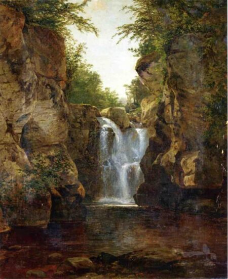 Bash Bish Falls – John Frederick Kensett John Frederick Kensett