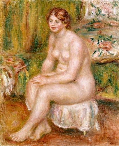 Une baigneuse – Pierre-Auguste Renoir Pierre-Auguste Renoir 70x85