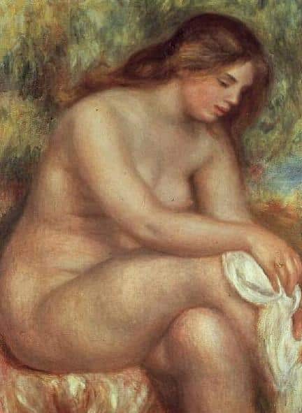 Femme se lavant – Pierre-Auguste Renoir Pierre-Auguste Renoir 70x105