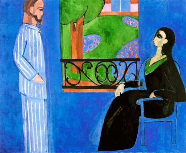 La conversation – Matisse Henri Matisse 85x75