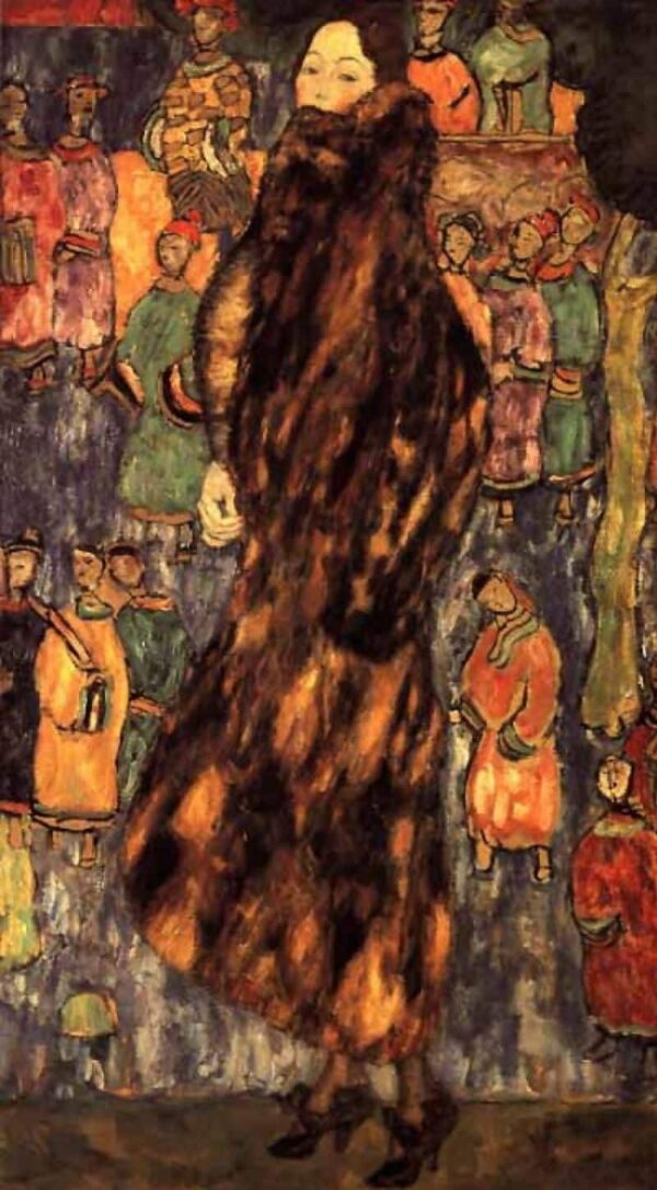 La fourrure du putois (inachevé) – Gustav Klimt Gustav Klimt 70x120