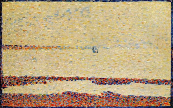 Plage de Gravelines – Georges Seurat Georges Seurat 105x70