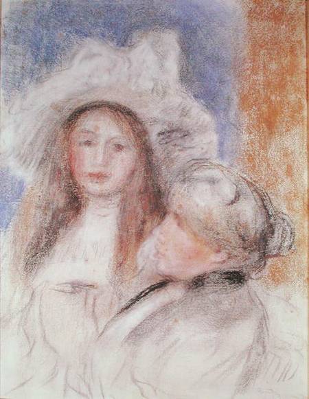 Berthe Morisot et sa fille Julie Manet – Pierre-Auguste Renoir Pierre-Auguste Renoir 70x85