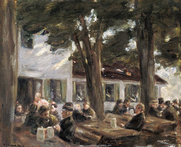 Terrasse de brasserie à des Brannenburg – Max Liebermann Max Liebermann 85x75