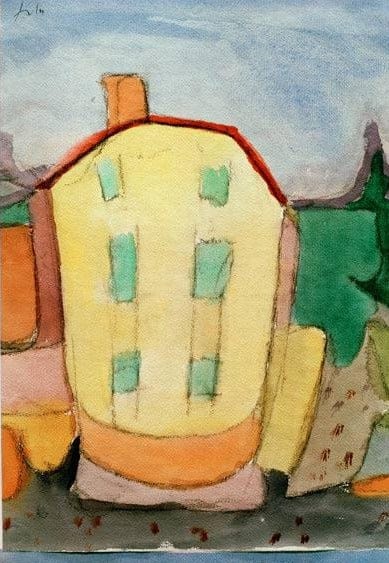 Portrait d’une maison, 1935 – Paul Klee Paul Klee 70x105