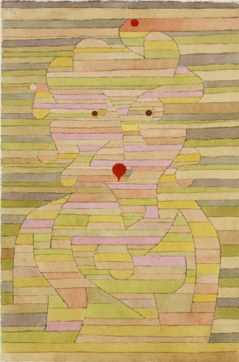 Portrait de Mme Gl. – Paul Klee Paul Klee 70x105