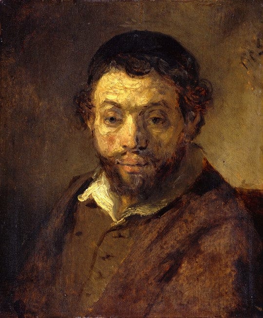 Portrait d’un jeune juif – Rembrandt van Rijn Rembrandt van Rijn 70x85