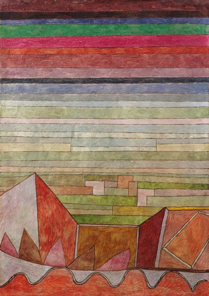 Vue dans le pays de fruit – Paul Klee Paul Klee 70x105