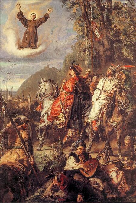 Bohdan Khmelnytsky with Tugai Bey near Lviv – Jan Matejko Jan Matejko