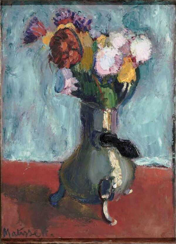 Bouquet de fleurs dans un pot en chocolat – Matisse Henri Matisse 70x105