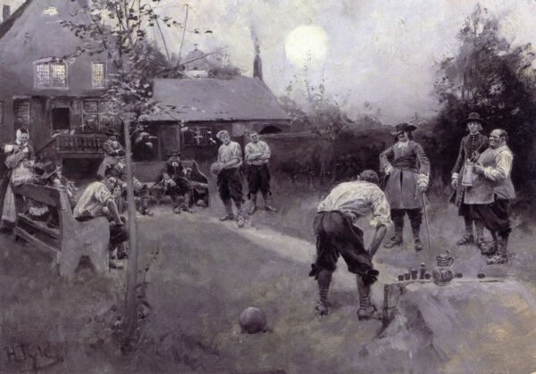 Bowling – Howard Pyle Howard Pyle 105x70