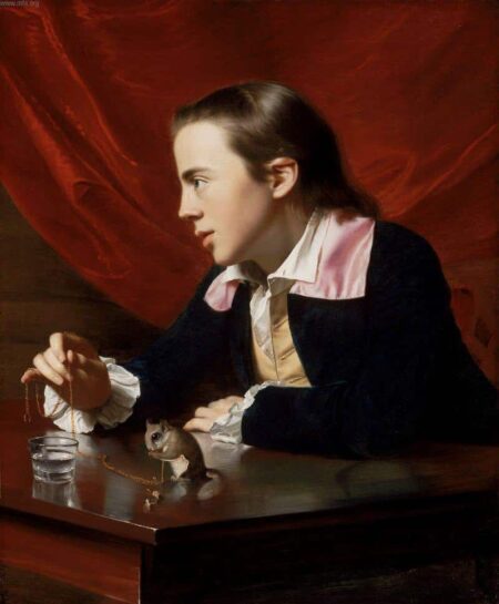 Garçon avec écureuil (Henry Pelham) – John Singleton Copley John Singleton Copley