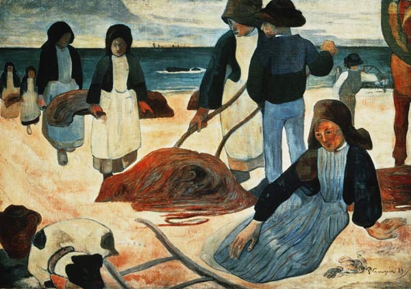 Collecteur d’algues breton – Paul Gauguin Paul Gauguin 105x70