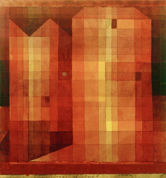 Burg 1 – paul klee Paul Klee 70x70